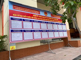 Đà Nẵng hoàn thành việc niêm yết danh sách cử tri tại các quận, huyện, phường, xã