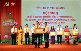 Lan tỏa việc học và làm theo Bác tại Tuyên Quang