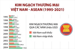 Kim ngạch thương mại Việt Nam - ASEAN sau hơn 25 năm