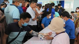 Khánh Hòa: Hiến máu tình nguyện ứng phó tình huống khẩn cấp do dịch COVID-19