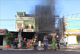 Phú Yên: Điều tra vụ cháy tại cửa hàng điện máy Thái Viên