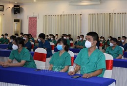 Trên 100 cán bộ y tế của Bắc Giang, Hòa Bình hỗ trợ các tỉnh, thành phía Nam chống dịch 