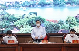 Thủ tướng làm việc với lãnh đạo TP Hà Nội về phòng, chống dịch và phát triển KT-XH 
