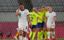 Tuyển bóng đá nữ Thụy Điển gây bất ngờ trước Mỹ 