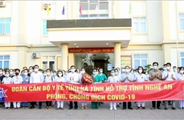 Ninh Bình, Hà Tĩnh hỗ trợ nhân lực các địa phương chống dịch COVID-19
