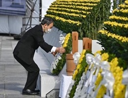 Thành phố Nagasaki tổ chức tưởng niệm 76 năm ngày Mỹ ném bom nguyên tử