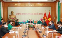 Đẩy mạnh hợp tác Việt Nam – Trung Quốc về nghiên cứu lý luận, tuyên truyền