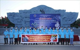 Đoàn cán bộ y tế Sơn La tham gia hỗ trợ chống dịch tại TP Hồ Chí Minh