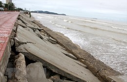 Nghệ An phản hồi thông tin &#39;Dự án kè biển Cửa Lò hơn 40 tỷ bị vỡ vụn sau bão&#39; 