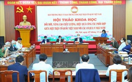Tăng cường thông tin, đối thoại trong quá trình phối hợp giữa MTTQ Việt Nam và các cơ quan Nhà nước