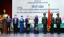 Trường Đại học Nội vụ Hà Nội đón nhận Huân chương Lao động hạng Nhất