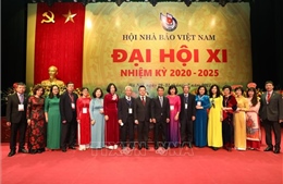 Đoàn đại biểu Liên chi hội Nhà báo TTXVN dự Đại hội đại biểu Hội Nhà báo Việt Nam 