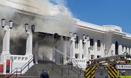 Hỏa hoạn tại trụ sở cũ của Quốc hội Australia