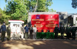 Đắk Nông hỗ trợ lương thực, vật tư y tế cho tỉnh Mondulkiri của Campuchia