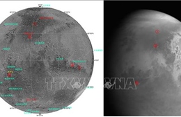 Trung Quốc công bố những hình ảnh mới của Sao Hỏa