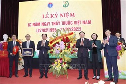 Lễ kỷ niệm 67 năm Ngày thầy thuốc Việt Nam tại Bệnh viện Hữu nghị Việt Đức