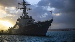 Tàu khu trục tên lửa của Hải quân Mỹ tiến vào Biển Baltic
