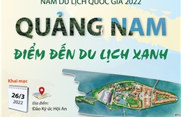 Năm Du lịch quốc gia 2022: Quảng Nam - Điểm đến du lịch xanh