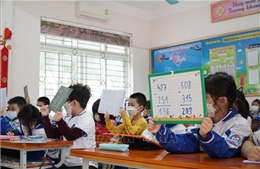 Nghệ An: Nhiều trường đón học sinh trở lại học trực tiếp