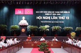 Bế mạc Hội nghị lần thứ 13 Ban Chấp hành Đảng bộ TP Hồ Chí Minh khóa XI (mở rộng)