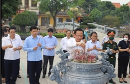 Hưng Yên: Dâng hương tưởng niệm 24 năm ngày mất của Tổng Bí thư Nguyễn Văn Linh