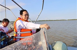 Thủ tướng Phạm Minh Chính thăm, làm việc tại Sóc Trăng