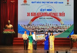 Phó Chủ tịch nước Võ Thị Ánh Xuân dự kỷ niệm 30 năm xây dựng và phát triển Quỹ Bảo trợ trẻ em Việt Nam