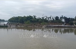 Quảng Nam: Sửa chữa khẩn cấp đập ngăn mặn giữ ngọt trên sông Vĩnh Điện