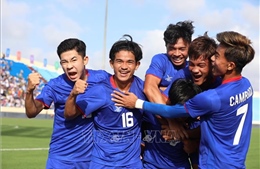 U23 Campuchia thắng đậm U23 Lào 4 - 1