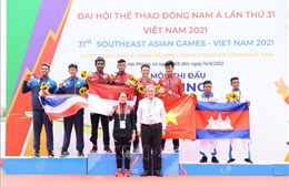 SEA Games 31: Việt Nam giành hai HCV bộ môn đua thuyền Rowing