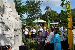 Phó Thủ tướng Phạm Bình Minh dự lễ Khánh thành công trình Chỉnh trang Nghĩa trang Hàng Keo