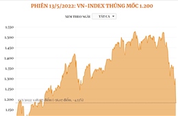 Phiên 13/5/2022: VN-Index thủng mốc 1.200