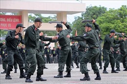 Công an tỉnh Hòa Bình nâng cao năng lực dự bị chiến đấu, phục vụ nhiệm vụ đột xuất
