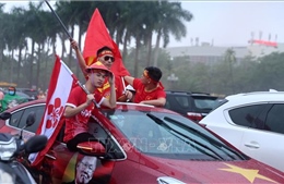 Người hâm mộ chờ đợi tấm HCV bóng đá nam của U23 Việt Nam 