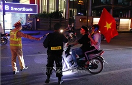 Hà Nội: Xử lý các trường hợp chạy xe quá khích mừng Đội tuyển U23 Việt Nam