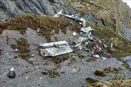Tìm thấy gần hết thi thể nạn nhân trong vụ rơi máy bay tại Nepal