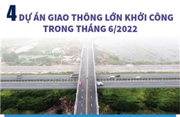4 dự án giao thông lớn khởi công trong tháng 6/2022
