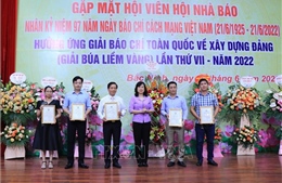 Bắc Ninh trao giải báo chí Ngô Gia Tự năm 2021