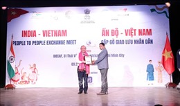 Chương trình &#39;Ấn Độ- Việt Nam: Gặp gỡ giao lưu nhân dân&#39; tại TP Hồ Chí Minh