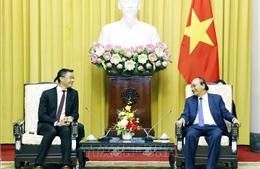 Chủ tịch nước Nguyễn Xuân Phúc tiếp Lãnh sự Danh dự Việt Nam tại Thuỵ Sỹ