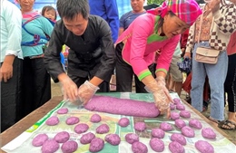 Đặc sắc lễ hội Háu Đoong của người Giáy ở Lai Châu