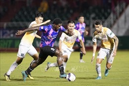 V-League 2022: Chia điểm trên sân nhà, Sài Gòn FC chôn chân ở đáy bảng xếp hạng