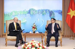 Thủ tướng Phạm Minh Chính tiếp Đại sứ Canada tại Việt Nam Shawn Perry Steil