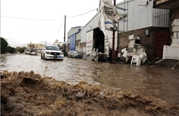 Yemen: Lũ lụt hoành hành ảnh hưởng hơn 200.000 người, khiến 77 người thiệt mạng 