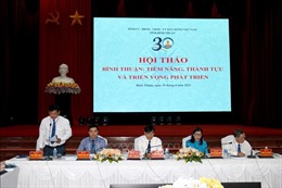 Hội thảo &#39;Bình Thuận: Tiềm năng, thành tựu và triển vọng phát triển&#39;