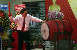 Phó Chủ tịch Quốc hội Trần Thanh Mẫn dự khai giảng năm học mới tại Kiên Giang