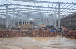 Thông tin mới nhất về vụ sập tường trong khu công nghiệp ở tỉnh Bình Định