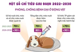 Việt Nam phấn đấu không có người tử vong vì bệnh Dại vào năm 2030