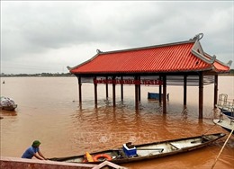 Quảng Trị: Lũ trên các sông lên nhanh, gây ngập lụt, chia cắt ở nhiều địa phương
