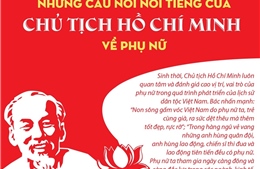 Những câu nói nổi tiếng của Chủ tịch Hồ Chí Minh về phụ nữ